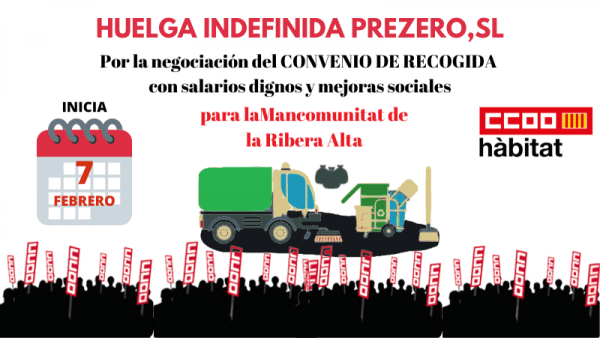 Vaga indefinida en el servei de recollida de residus que afectarà 22 municipis