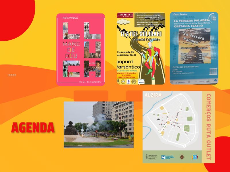 Agenda Alzira 15-17 setembre 2023