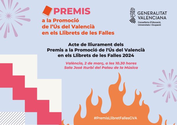 Deu de les 35 comissions falleres d'Alzira obtenen premi en el concurs de foment del valencià de la Conselleria, amb la Falla Plaça la Malva com millor classificada