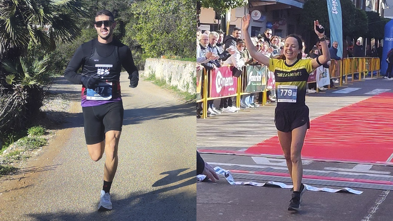 Ausias Sansebastián i Ana Amaro guanyen la 26a Mitja Marató Ciutat d’Alzira