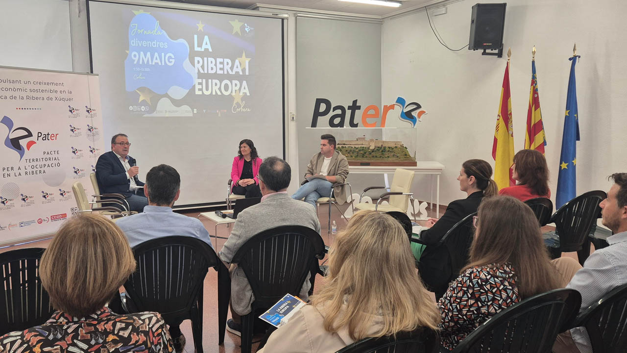 Corbera acull la jornada “La Ribera i Europa” per impulsar la ciutadania digital i apropar els fons europeus al territori