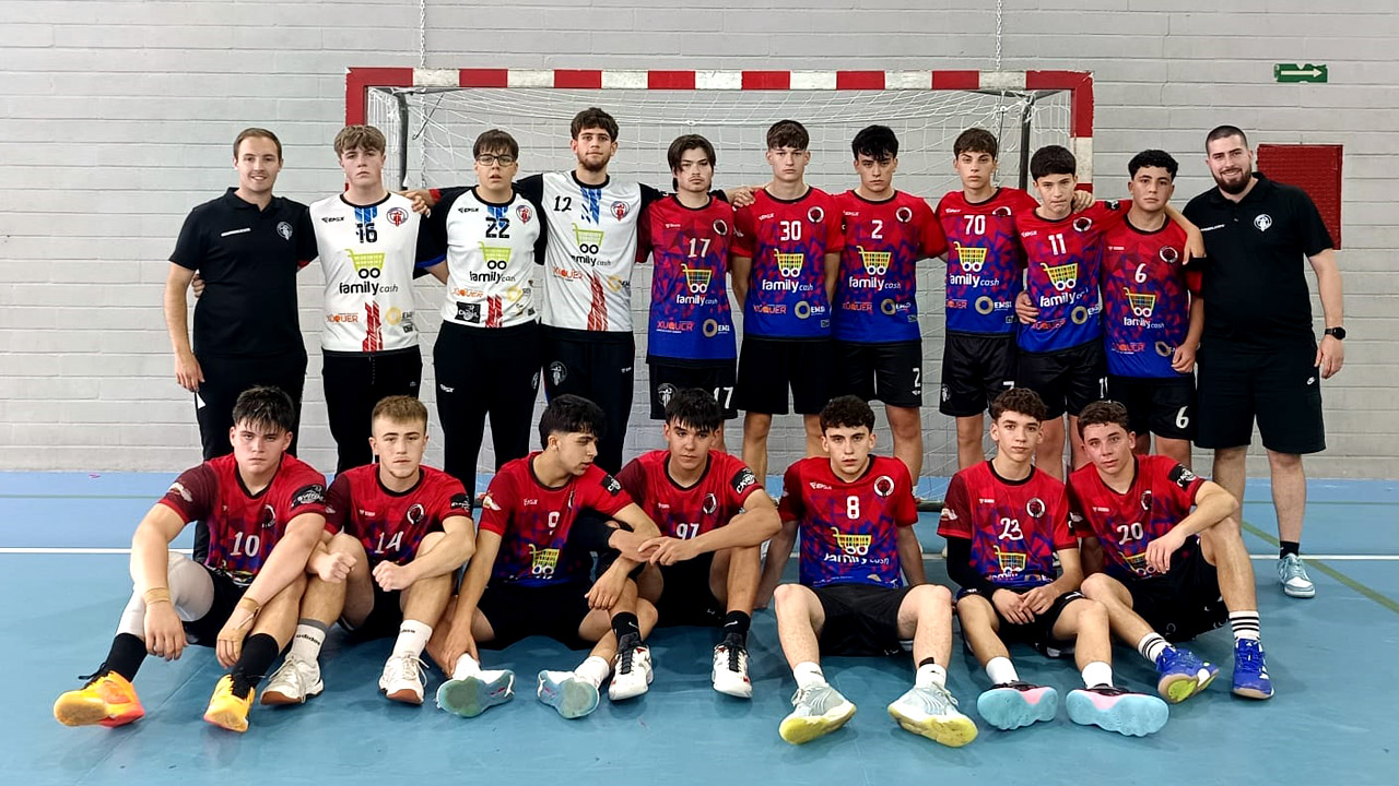 El Juvenil del Club Handbol Alzira, subcampió de Copa