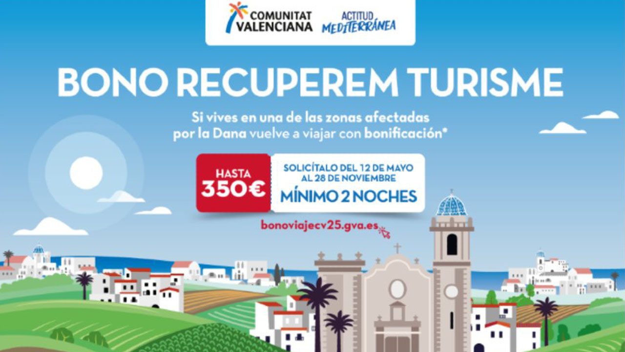 La Generalitat llança el ‘Bo Recuperem Turisme’ per als municipis afectats per la riuada