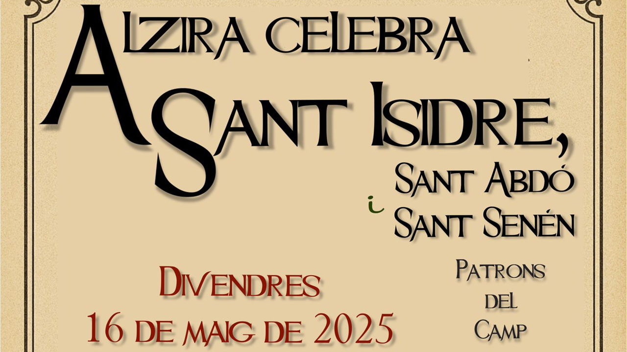 El Consell Agrari distingix Andrés Rubio Magraner i Salvador Iborra amb la Insígnia d’Argent de la ciutat pel dia de Sant Isidre
