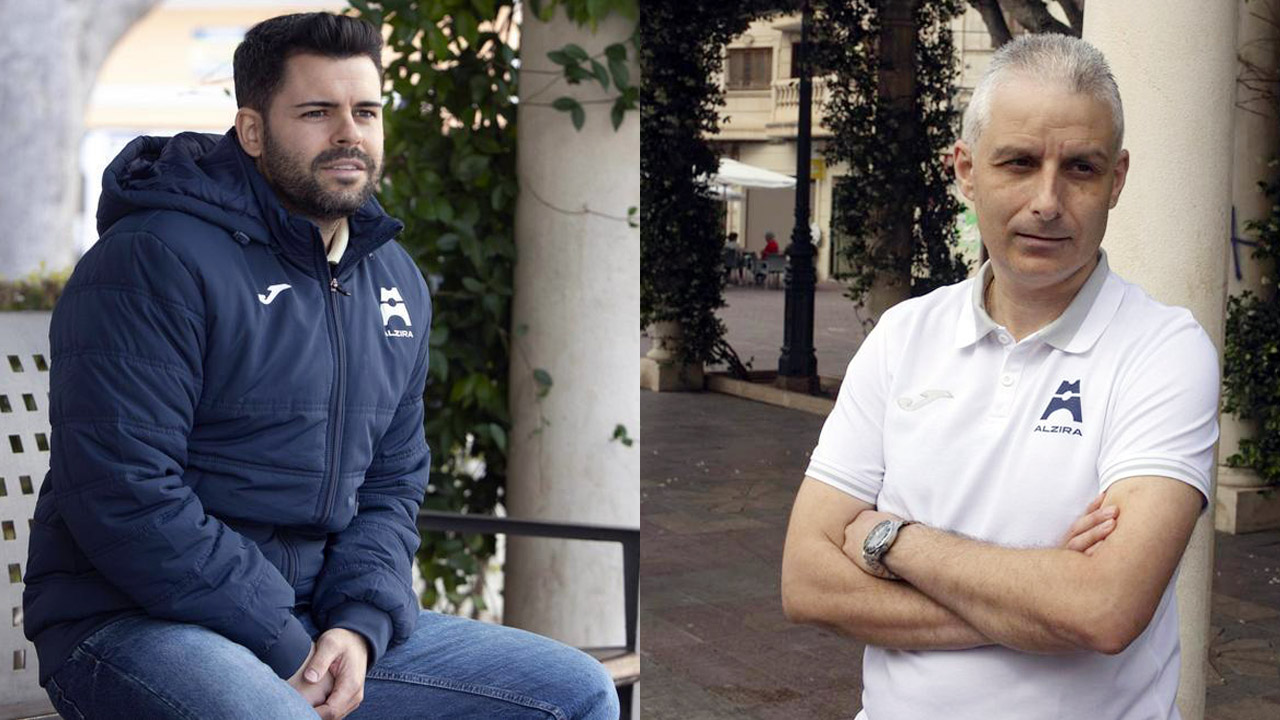 Vicent Fontana i Braulio Correal analitzen la situació de l’Alzira FS