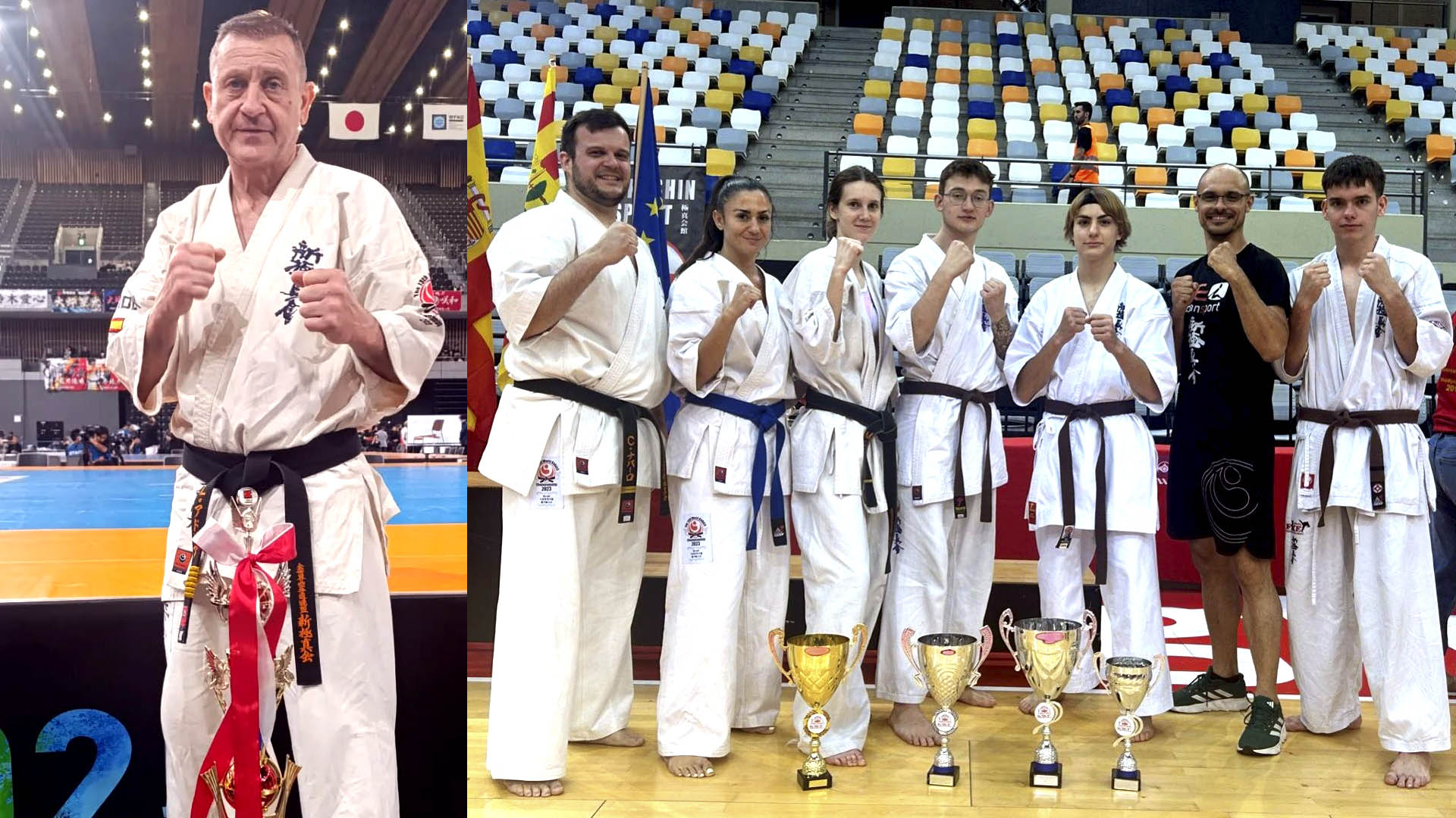 Leo Adrià, bronze a l’All Japan Internationals de karate