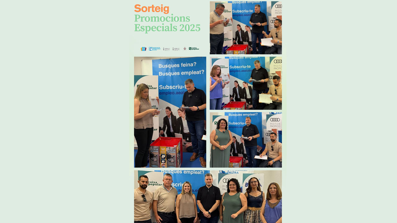 Simona Trocan, Fabiola Valverde, M. Loreto Millo, Carla de la Resurrección i Isabel Ramiro, guanyadores del sorteig de promocions especials