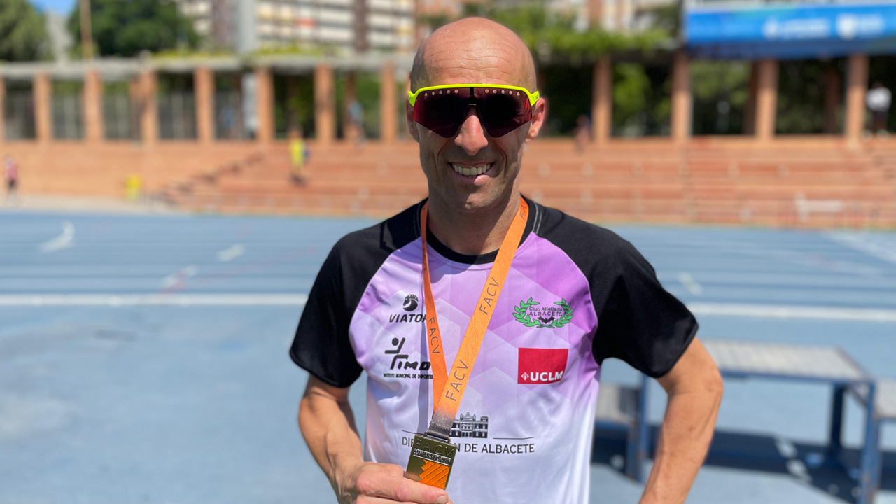 El “Titi”, campió autonòmic màster als 47 anys
