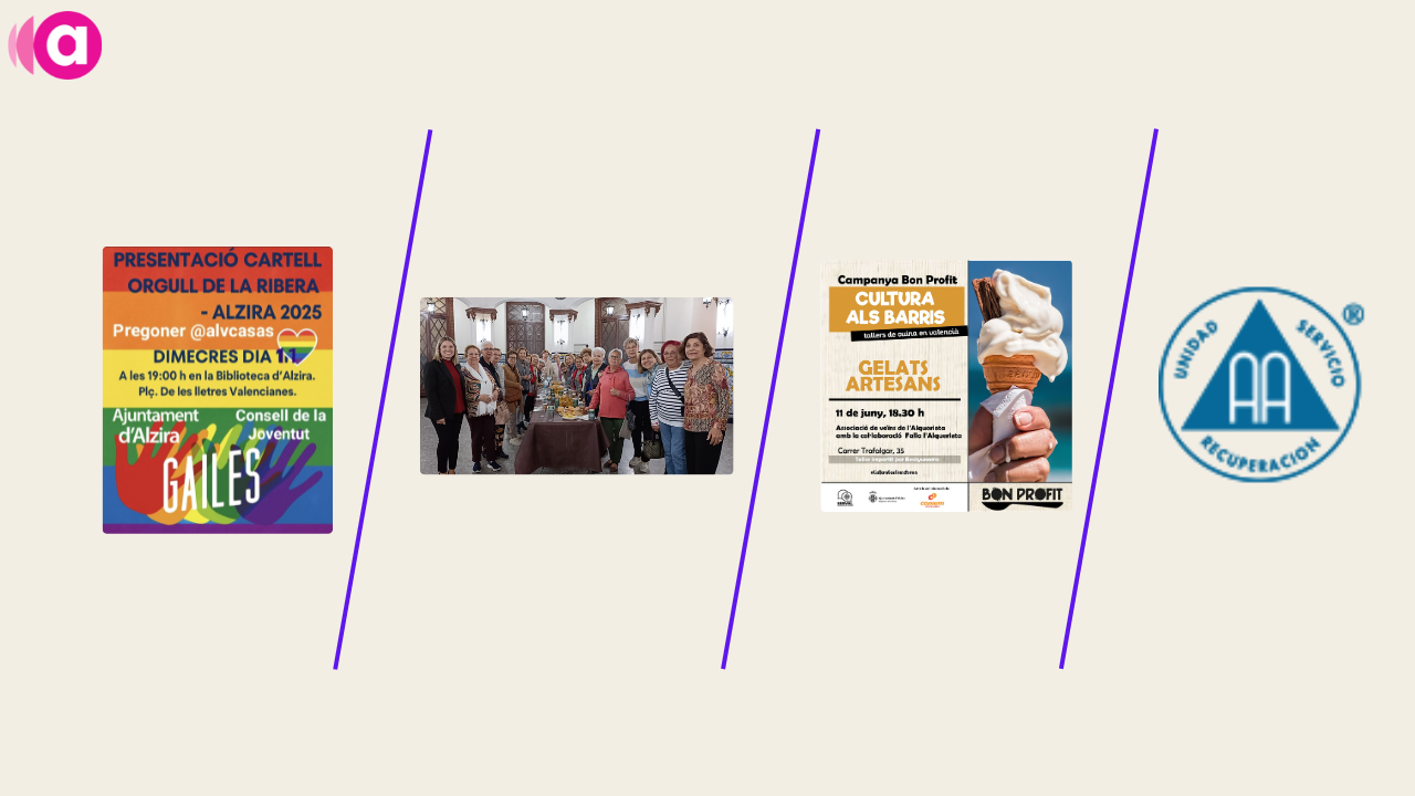 Agenda d’Alzira: 11 de juny de 2026