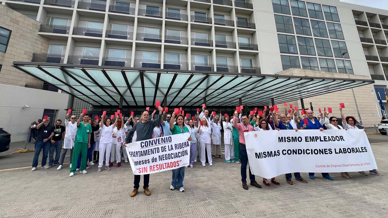 El Comité de vaga insta Mazón a ordenar al conseller de Sanitat que negocie les propostes del personal subrogat de l’Hospital de la Ribera