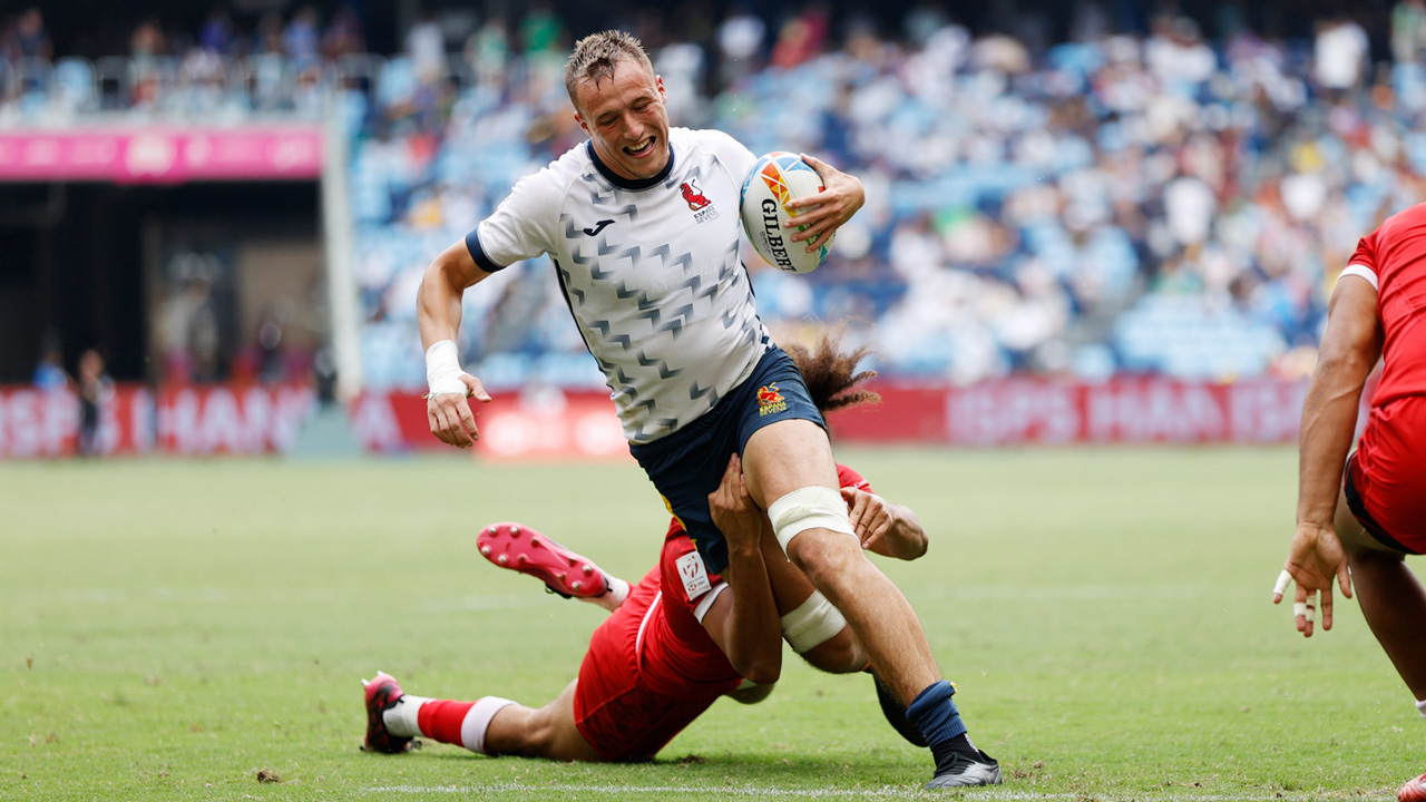 Kike Bolinches, subcampió d’Europa de rugbi 7