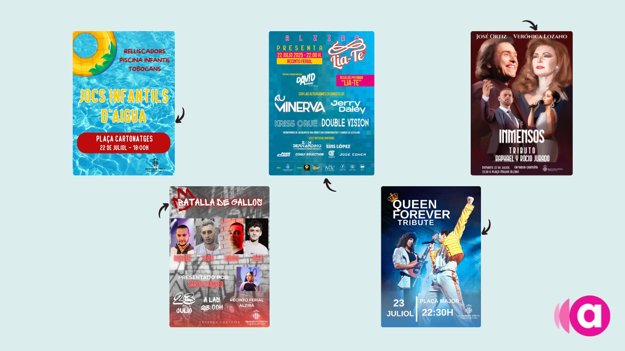 Agenda Sant Bernat Alzira 2025: 22 i 23 de juliol
