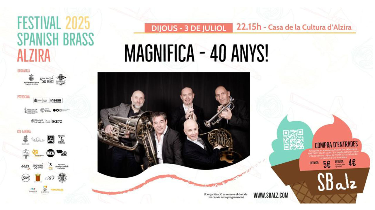 Agenda SBalz 2025: 40 anys de Magnífica