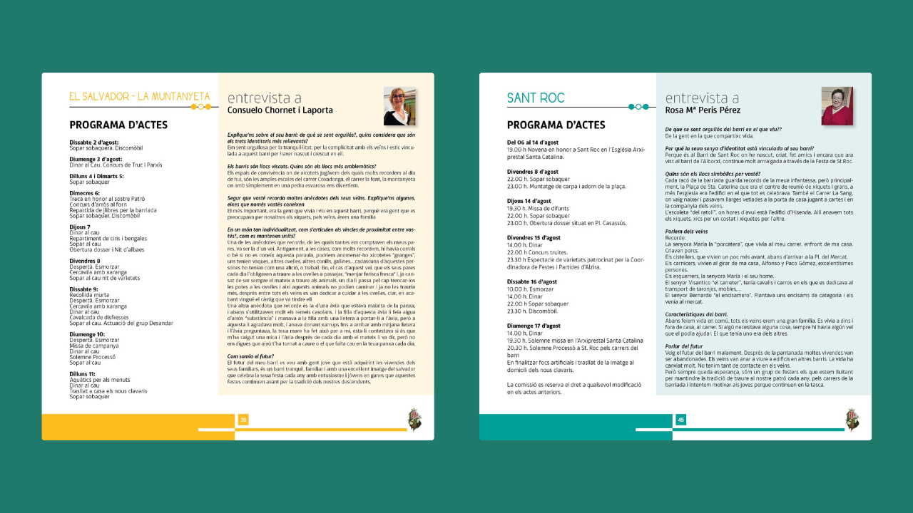 Agenda Festes de Barris i Partides 2025: 6 d’agost