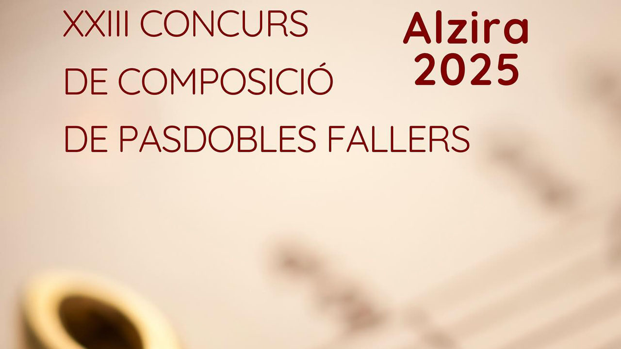 Fins al 8 de setembre, obertes les inscripcions del Concurs de Composició de Pasdobles Fallers