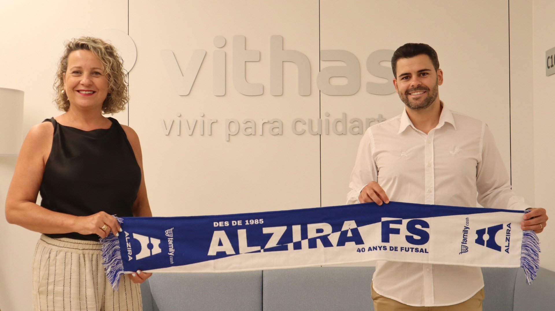 Vithas i el Family Cash Alzira FS renoven la seua aliança per a la pròxima temporada
