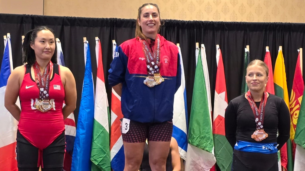 Cristina Flor, campiona del món master 35 d’halterofília a Las Vegas