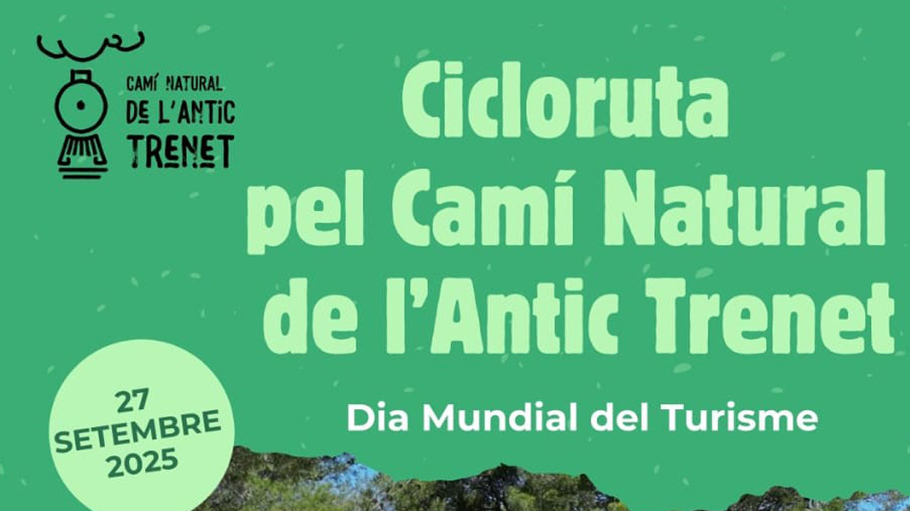 La comarca de la Ribera celebrarà el Dia del Turisme amb una cicloruta guiada pel Camí de l’Antic Trenet