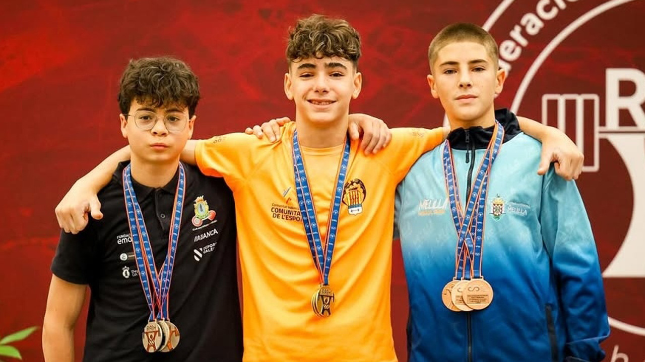 Álex Ramiro, campió d’Espanya sub-15 d’halterofília