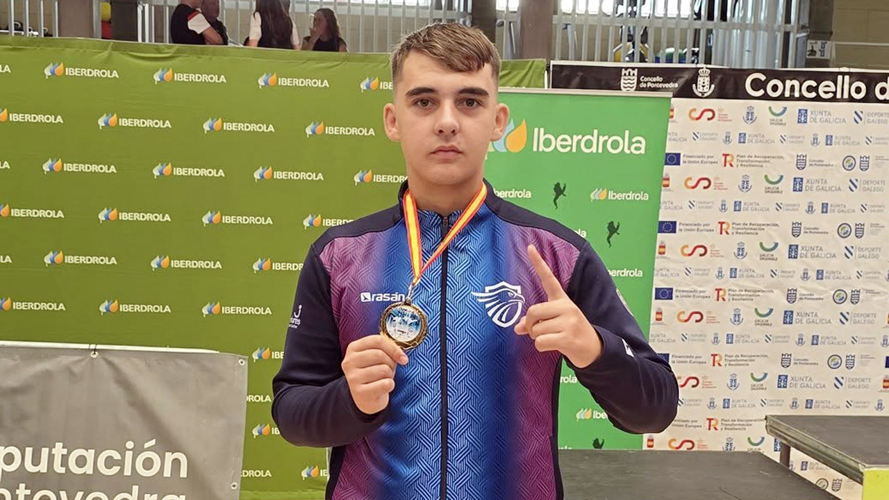 Marco Mazo guanya la 2a jornada de la lliga nacional de karate cadet