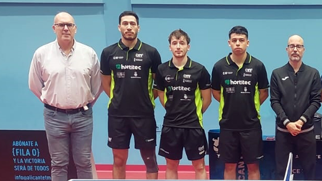 L’Hortitec Alzira Tenis Taula empata contra Pontevedra i Alacant