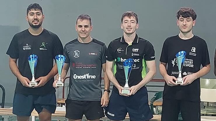 Joseca Guillot, 3r a l’Spain Masters i campió del Top 16 autonòmic de tenis taula