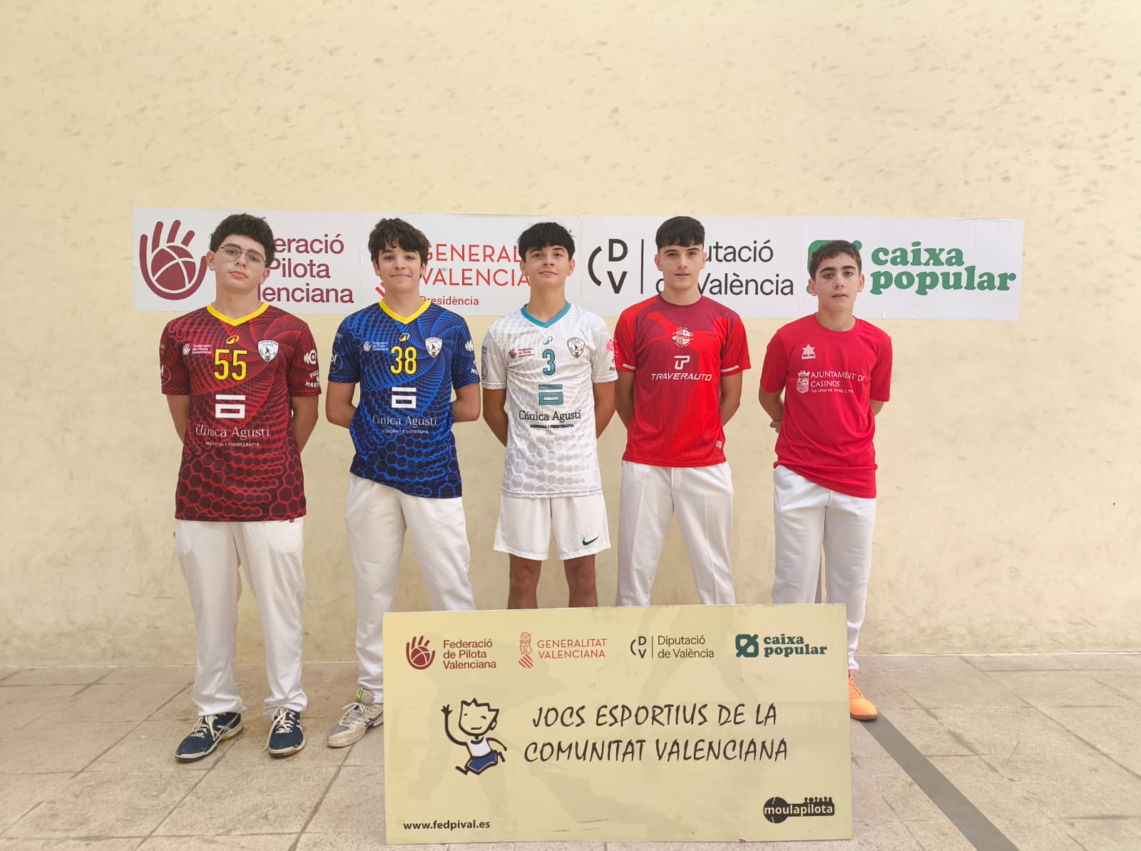 Un finalista i dos semifinalistes en el club de pilota valenciana