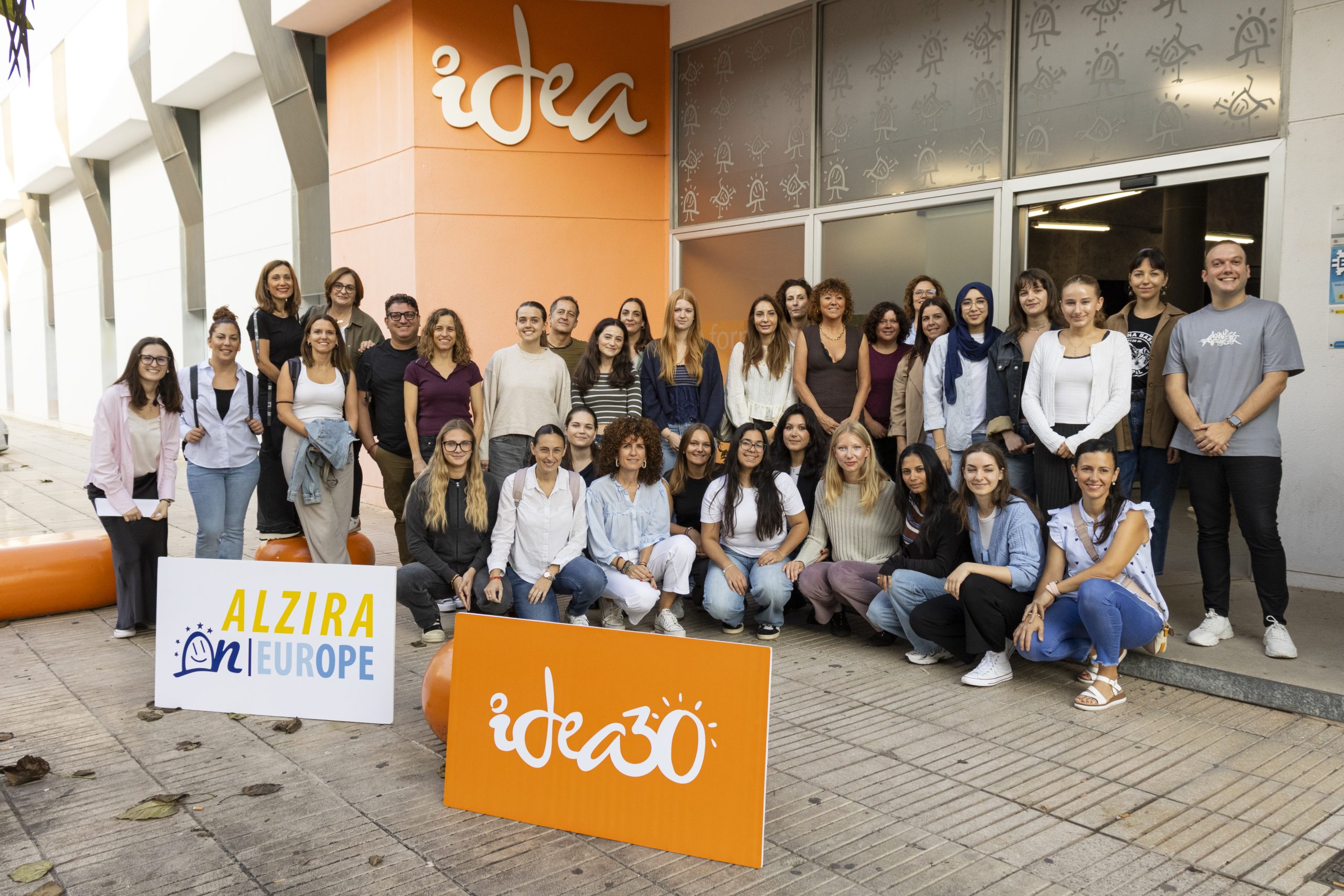 IDEA dona la benvinguda als 19 voluntaris europeus del projecte més gran d’Espanya per tercer any consecutiu