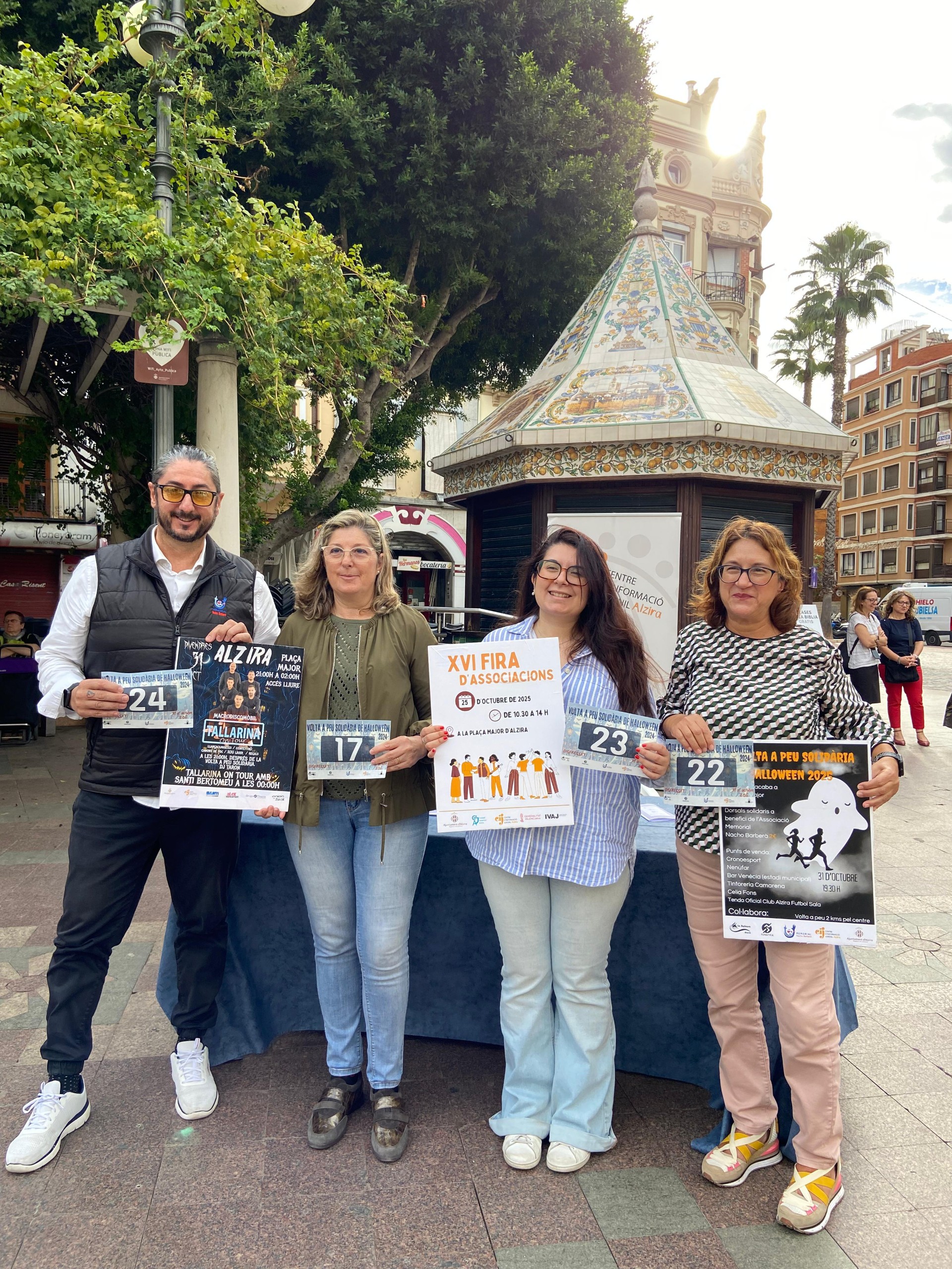 Alzira celebrarà el dia 31 la segona Volta solidària de Halloween que donarà la recaptació al Memorial Nacho Barberà