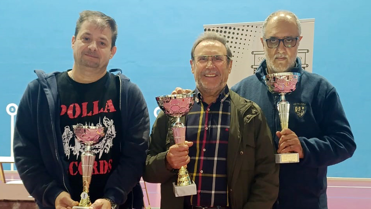 El Motilla Club d’Escacs Alzira copa el podi de la Preferent Provincial