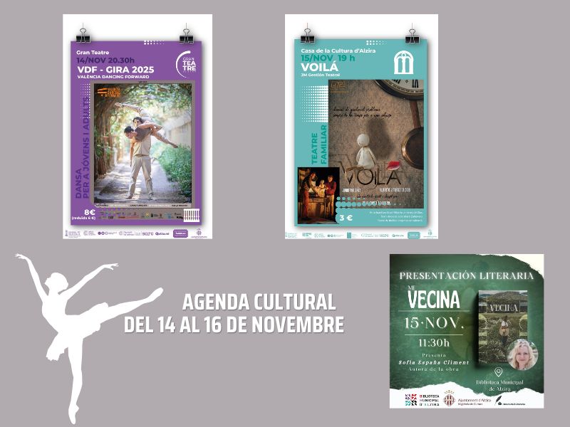 AGENDA: Dansa internacional i teatre familiar per a este cap de setmana