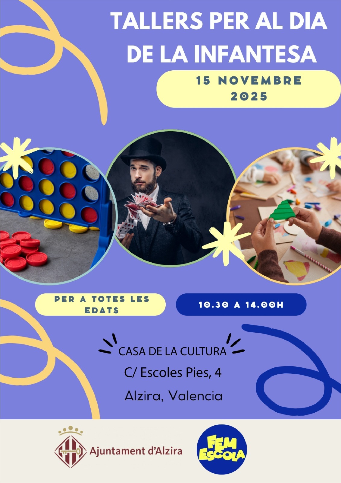 Alzira celebra este dissabte el Dia Internacional dels Drets dels Xiquets