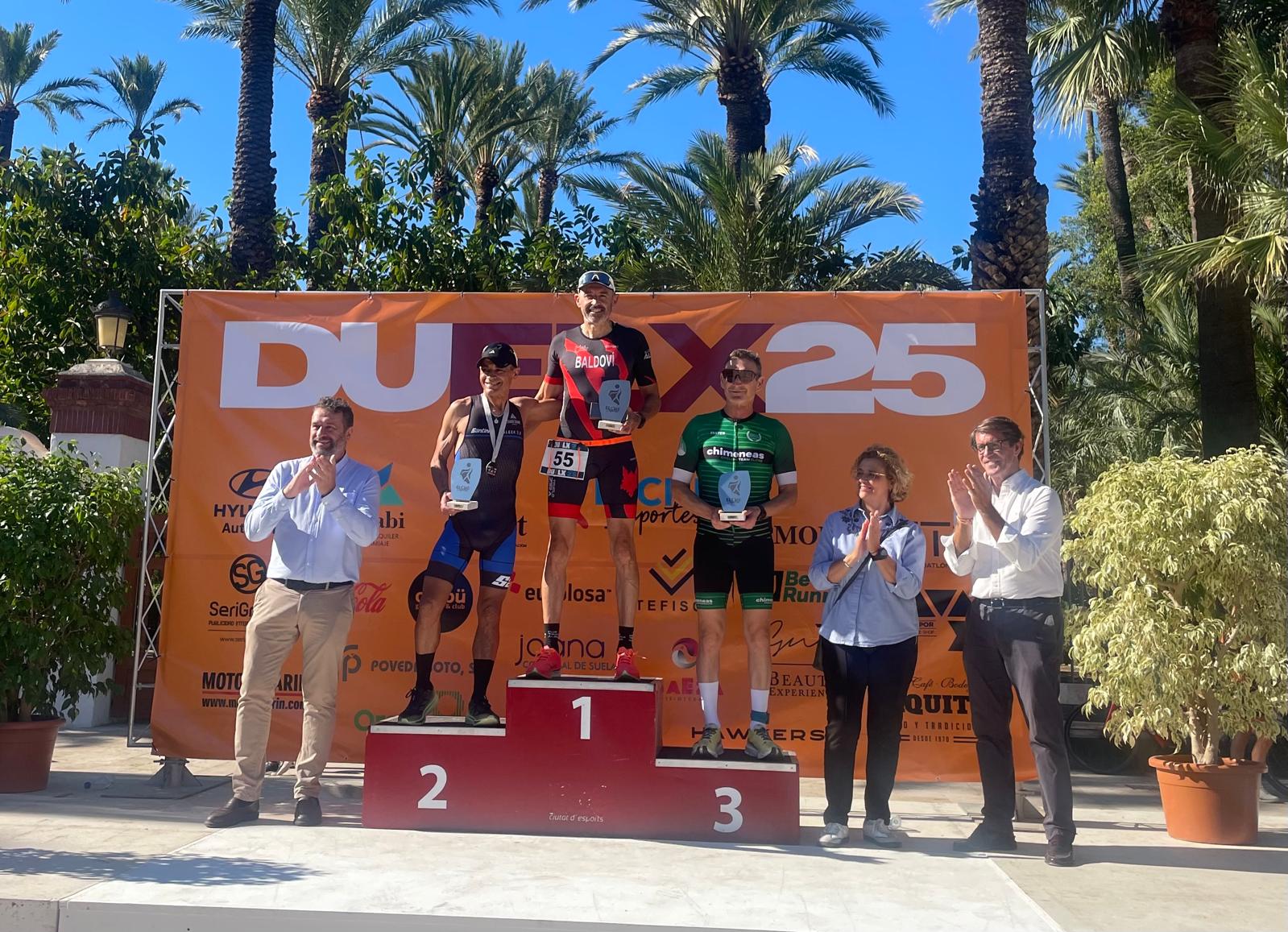 Iván Valencia torna a ser nº 1 autonòmic de triatló +60