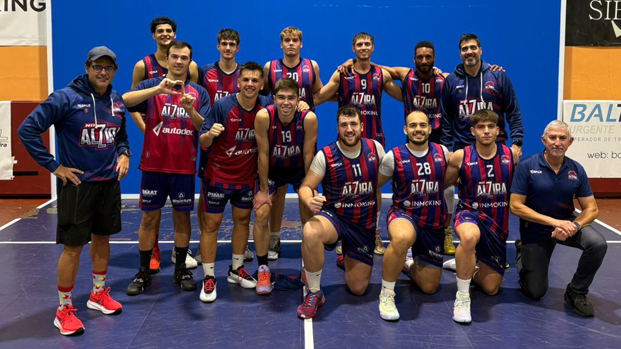 El Gasexpress Nou Bàsquet Alzira guanya els dos últims partits de 17 i 38 punts