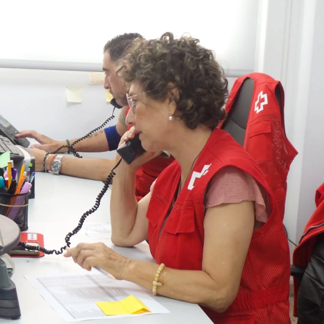 Creu Roja Alzira atén, un any després de la DANA, 44 famílies afectades