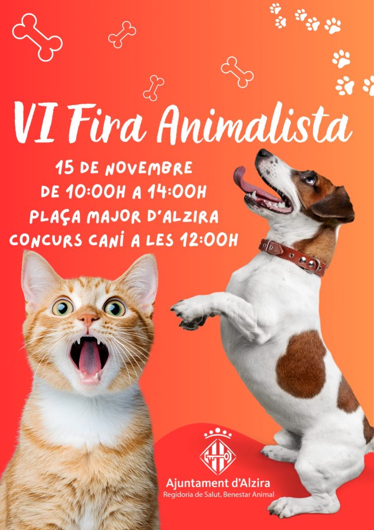 La Fira Animalista reunirà 16 associacions i protectores d’animals a la plaça Major i presentarà gossos en adopció