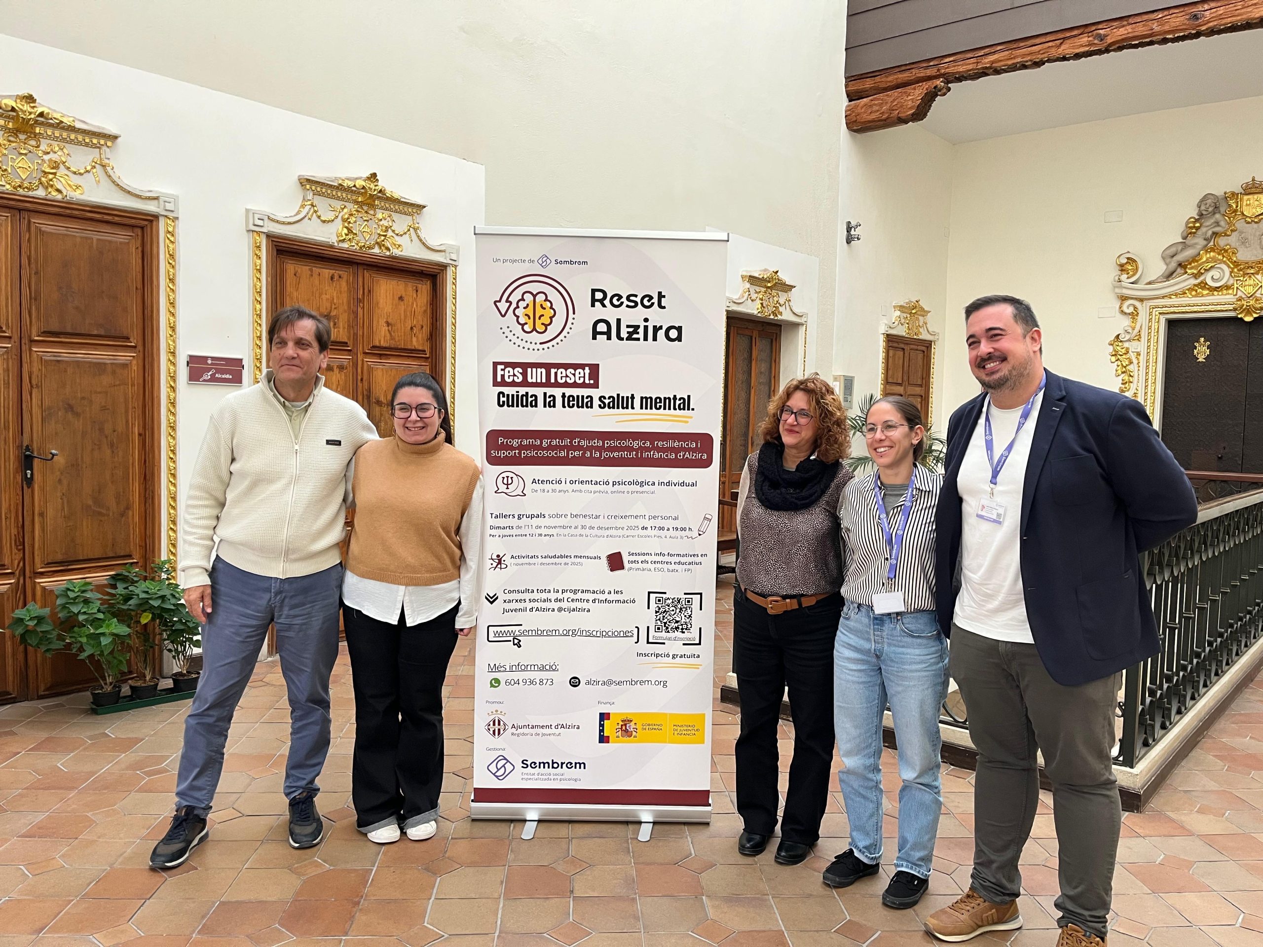 Alzira posa en marxa un nou programa gratuït d’ajuda psicològica per a joves