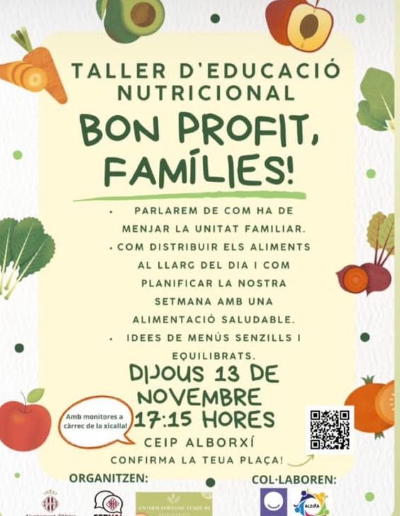 Els tallers de Bon profit que organitza el Serval d’Alzira arriben als centres escolars