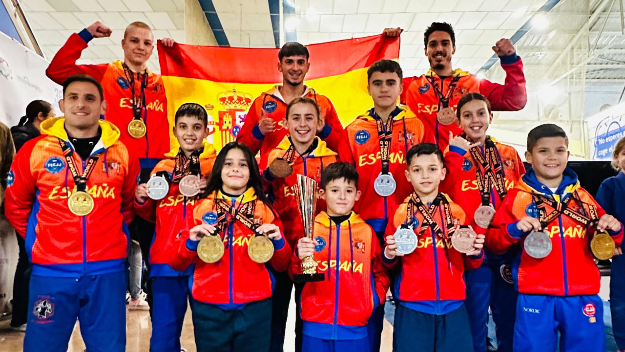 Alzira té 3 campions del món de jiu jitsu
