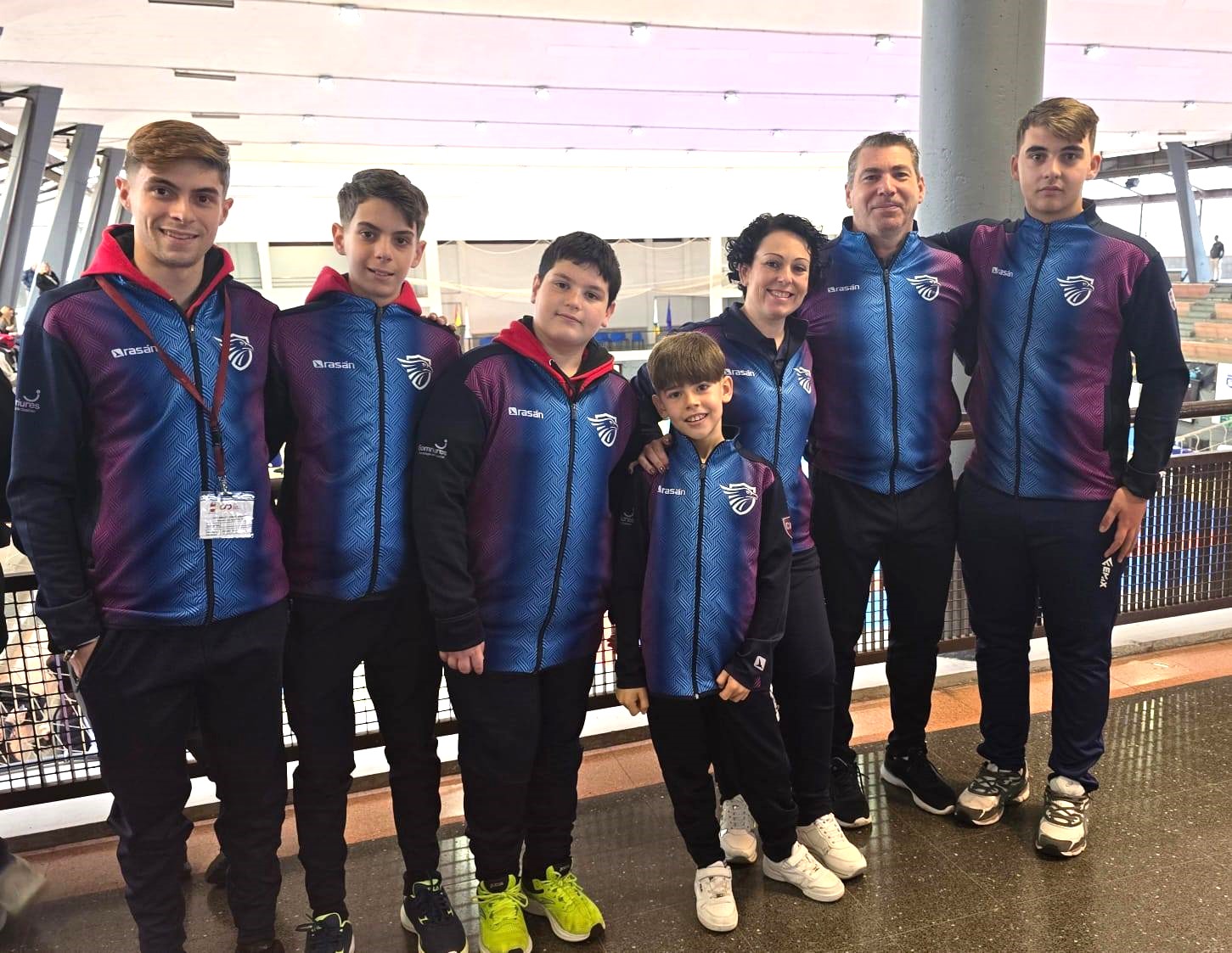 Marco Mazo, Alejandro Martínez i David Estellés, medallistes a la final de la Lliga Nacional de karate