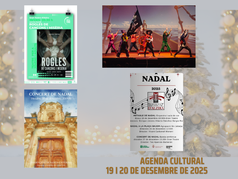 Agenda cultural: Teatre i música per partida doble