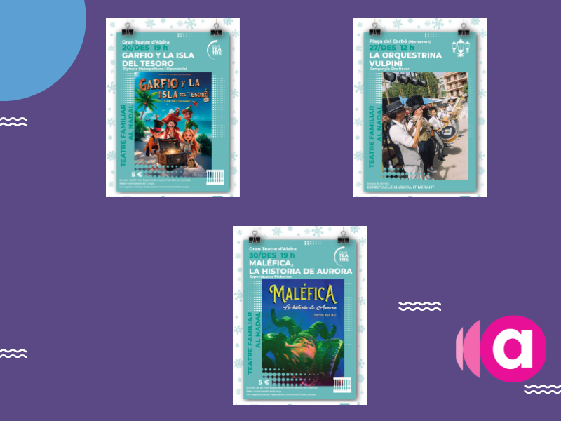 A la venda les entrades per a les obres del Teatre Familiar de Nadal