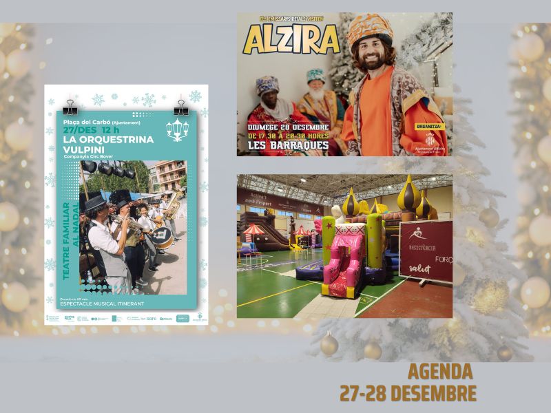 AGENDA:  Nadal esportiu i música al carrer i al Gran Teatre