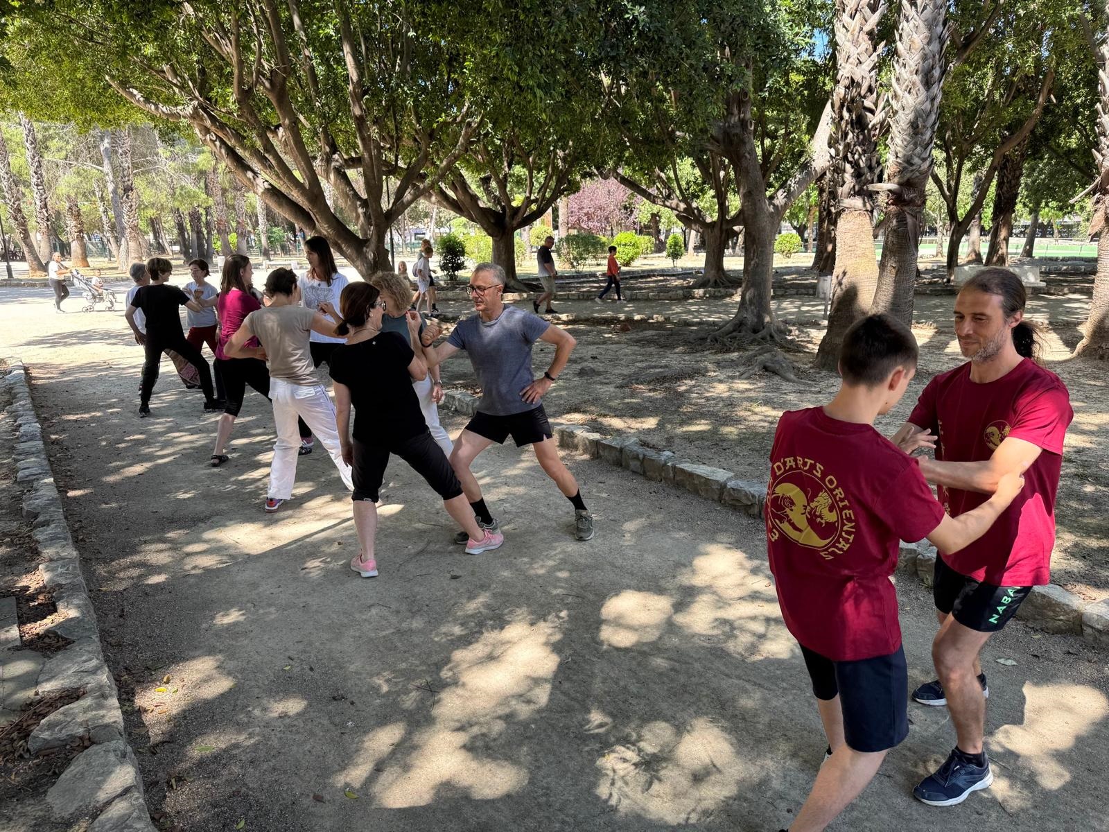 On practicar tai chi, kung fu i chikung a Alzira