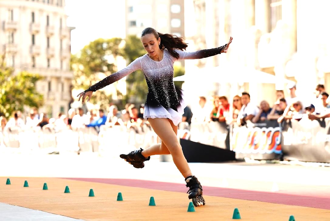 Vicky Andrés, entre les millors patinadores del món