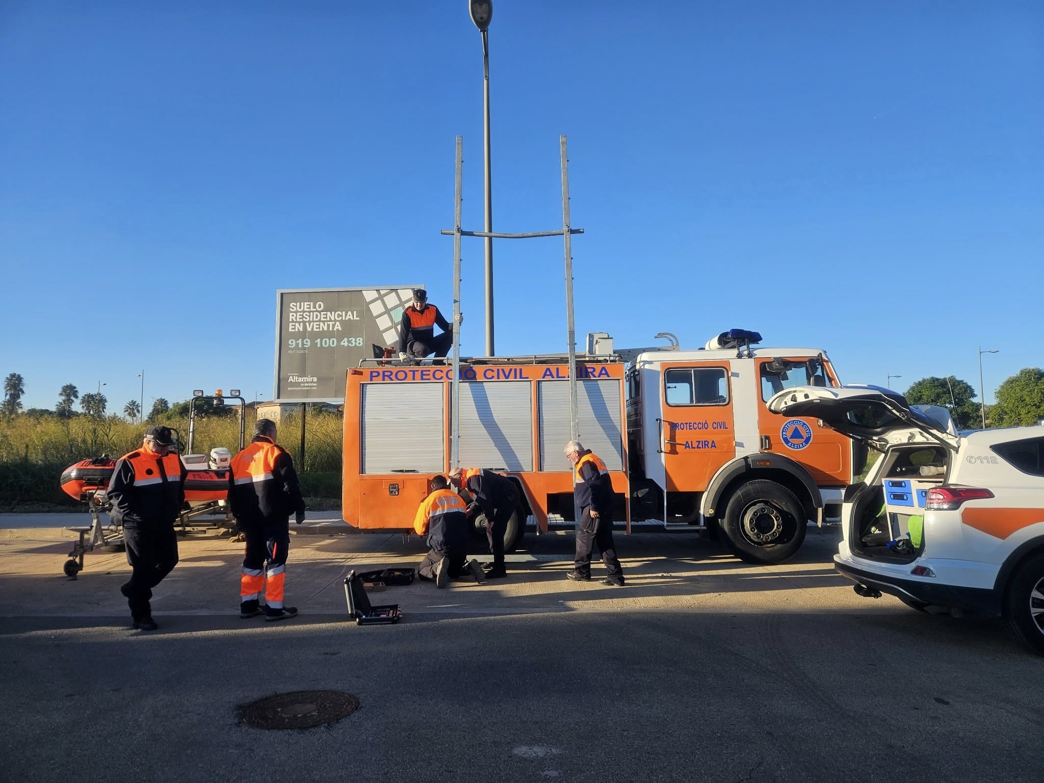 Alzira rebrà 1.200 euros per subvencionar les assegurances dels integrants voluntaris de Protecció Civil