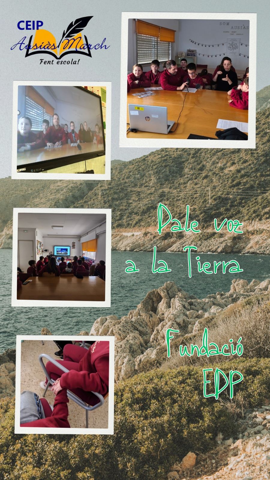 El CEIP Ausiàs March d´Alzira, premiat com a centre més inclusiu pel seu projecte de sostenibilitat “Dale voz a la Tierra”.