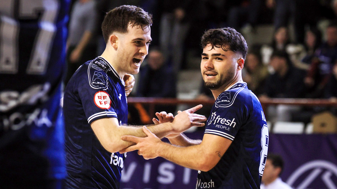 El Family Cash Alzira FS sorprén el Jimbee Cartagena guanyant 3-2