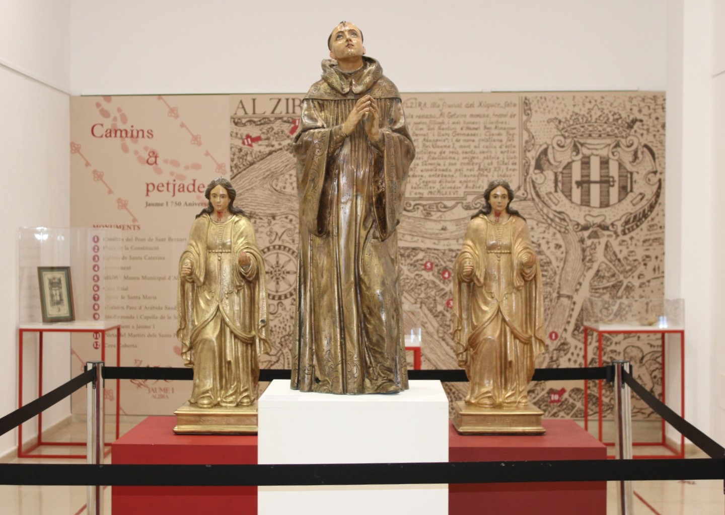 Presentació de l’estudi i restauració de les imatges de Sant Bernat, Maria i Gràcia