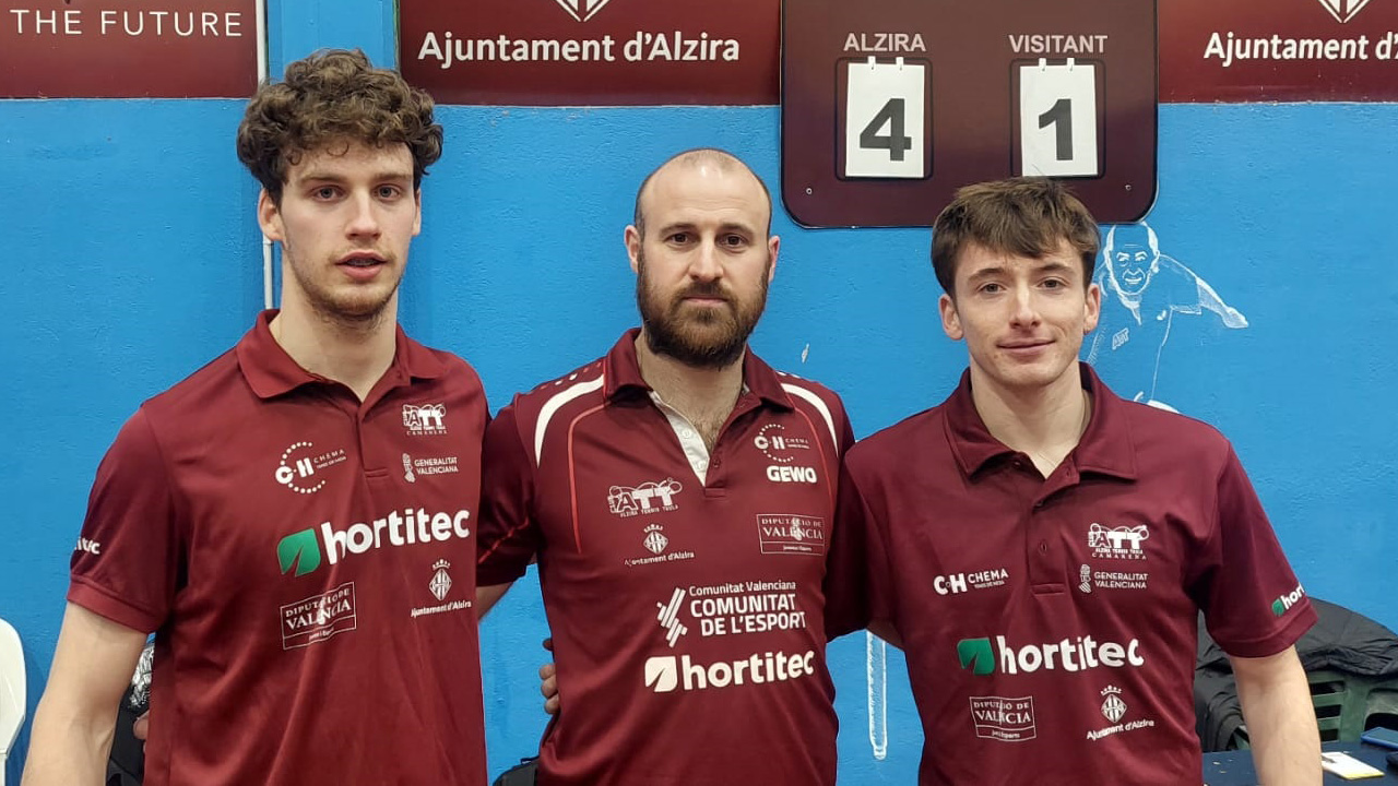 L’Hortitec Alzira Tenis Taula s’allunya del descens en Superdivisió